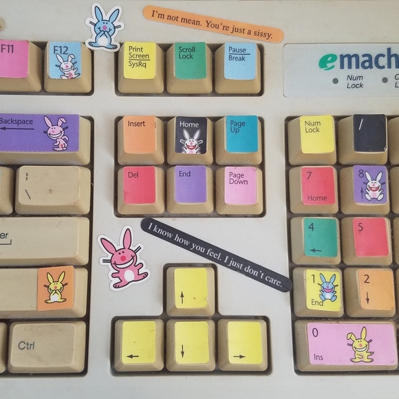 Microsoft Computers, Laptops & Parts Hp Y2k Happy Bunny Custom